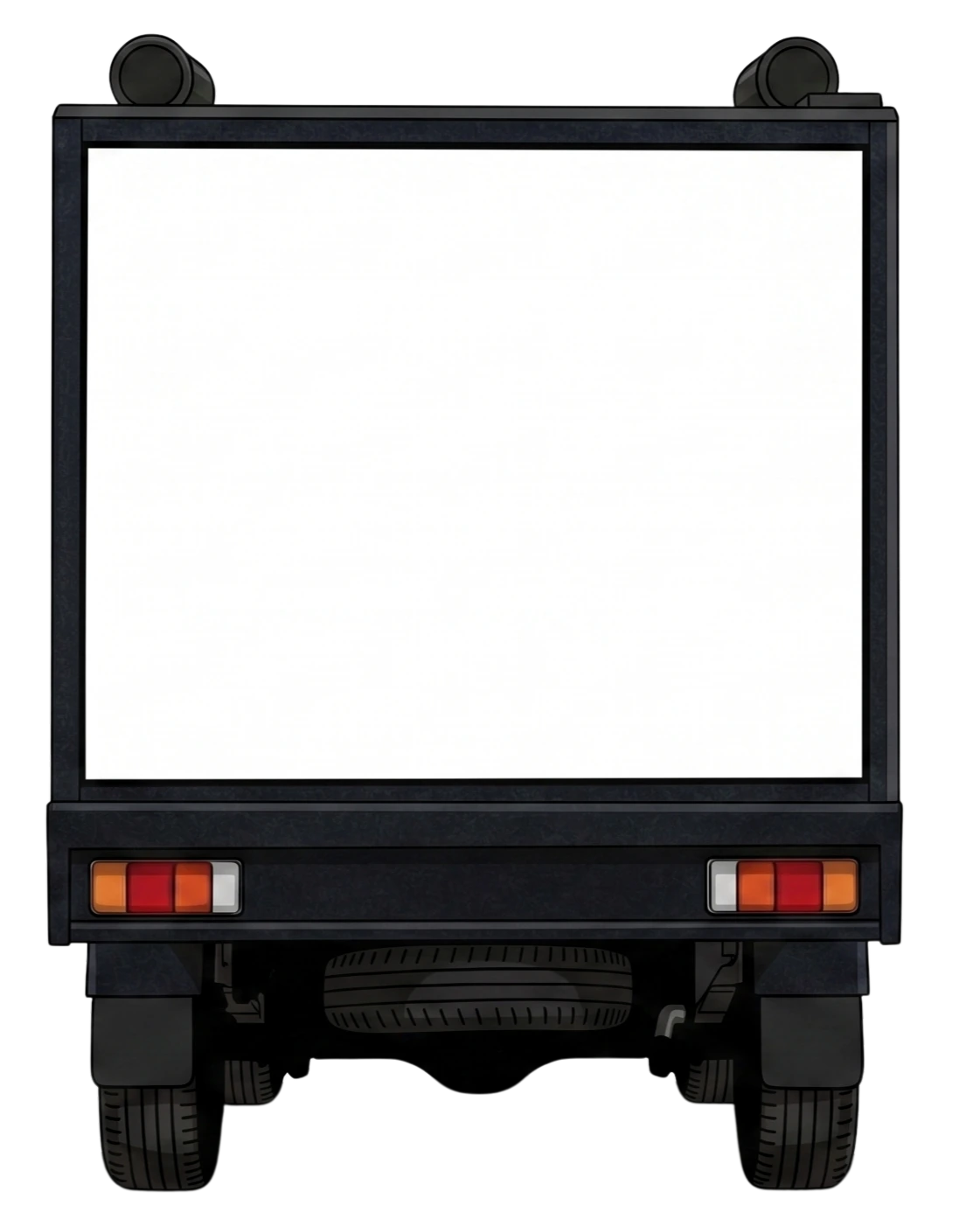 Digifyads billboard truck rear LED advertising screen